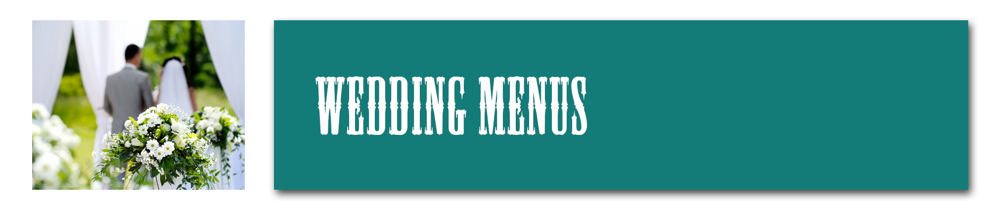 Wedding Menu
